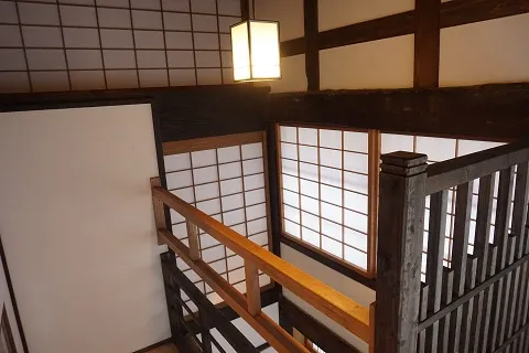 古民家の吹き抜け